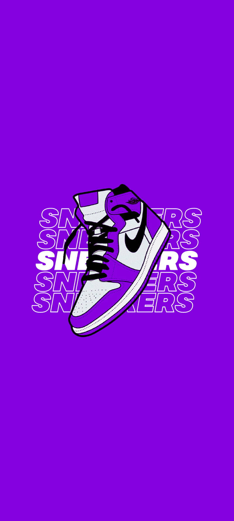 Purple Jordan Aesthetic Background