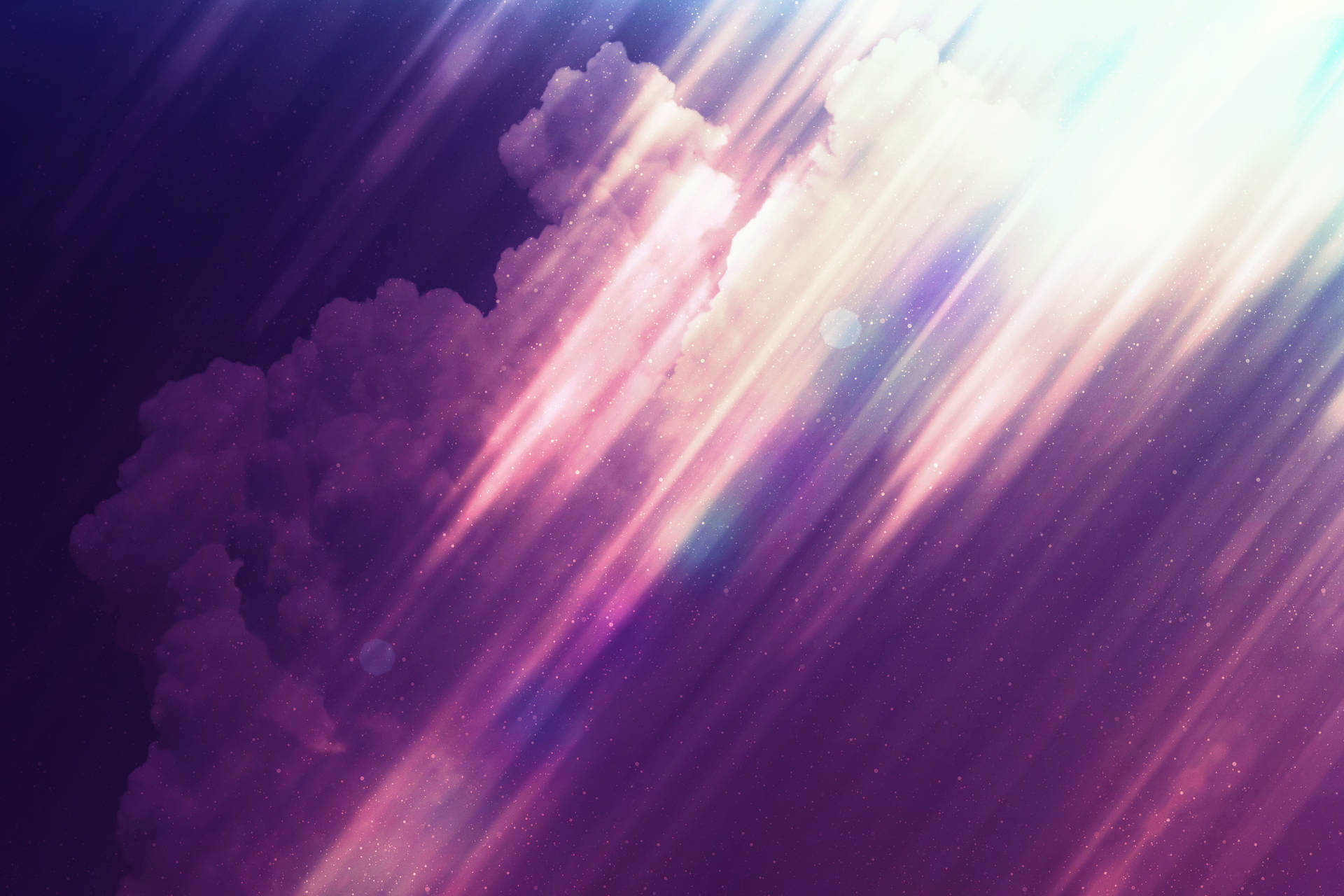 Purple Mystical 4k Sky Background