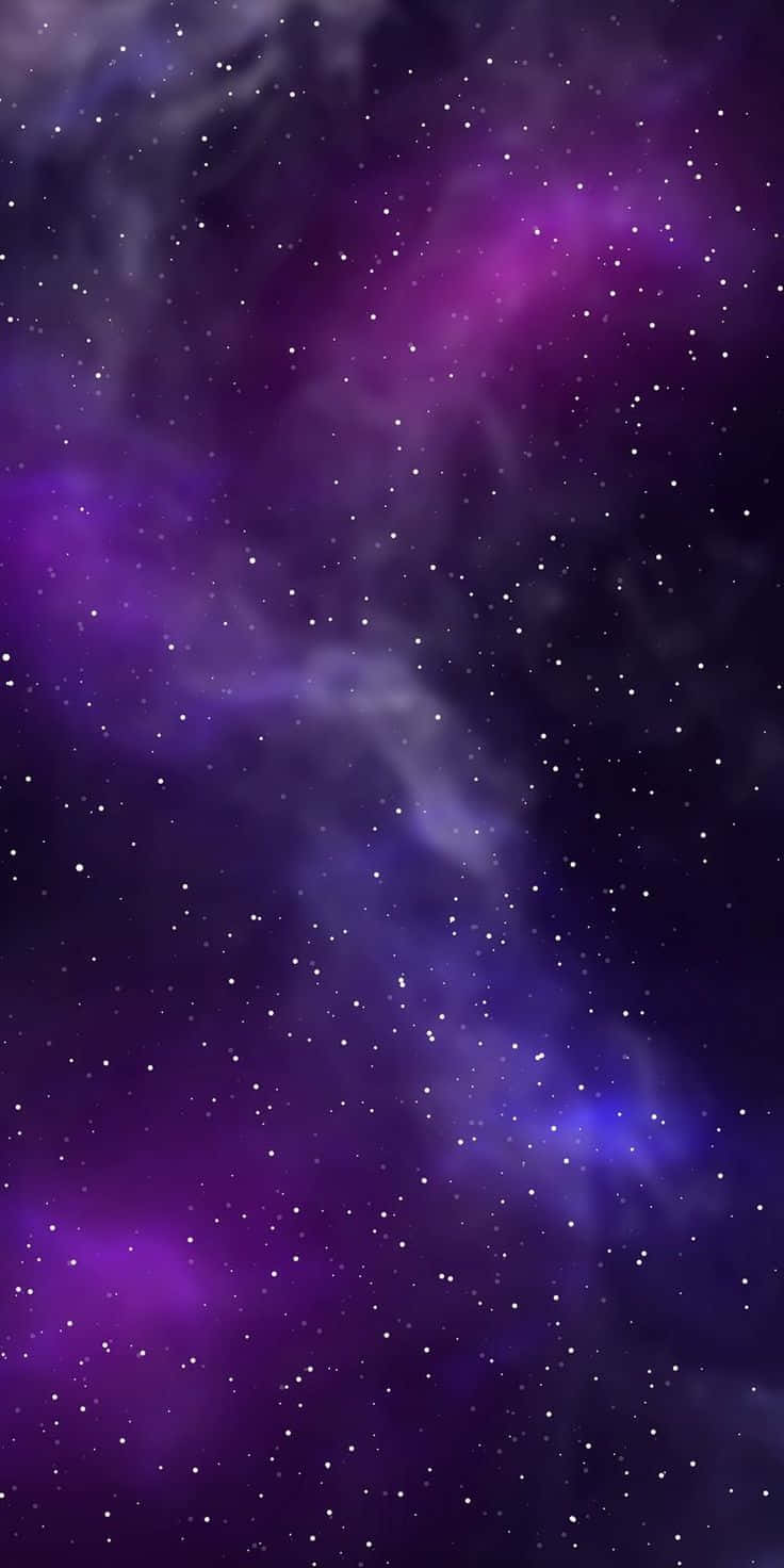 Purple Nebula Stars Space Background Background
