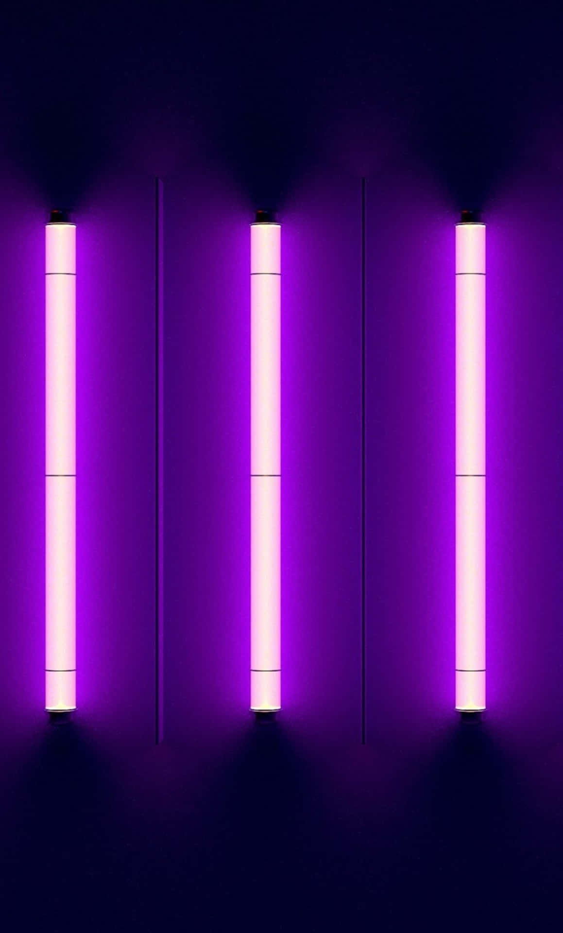 Purple Neon Lights Wallpaper Background