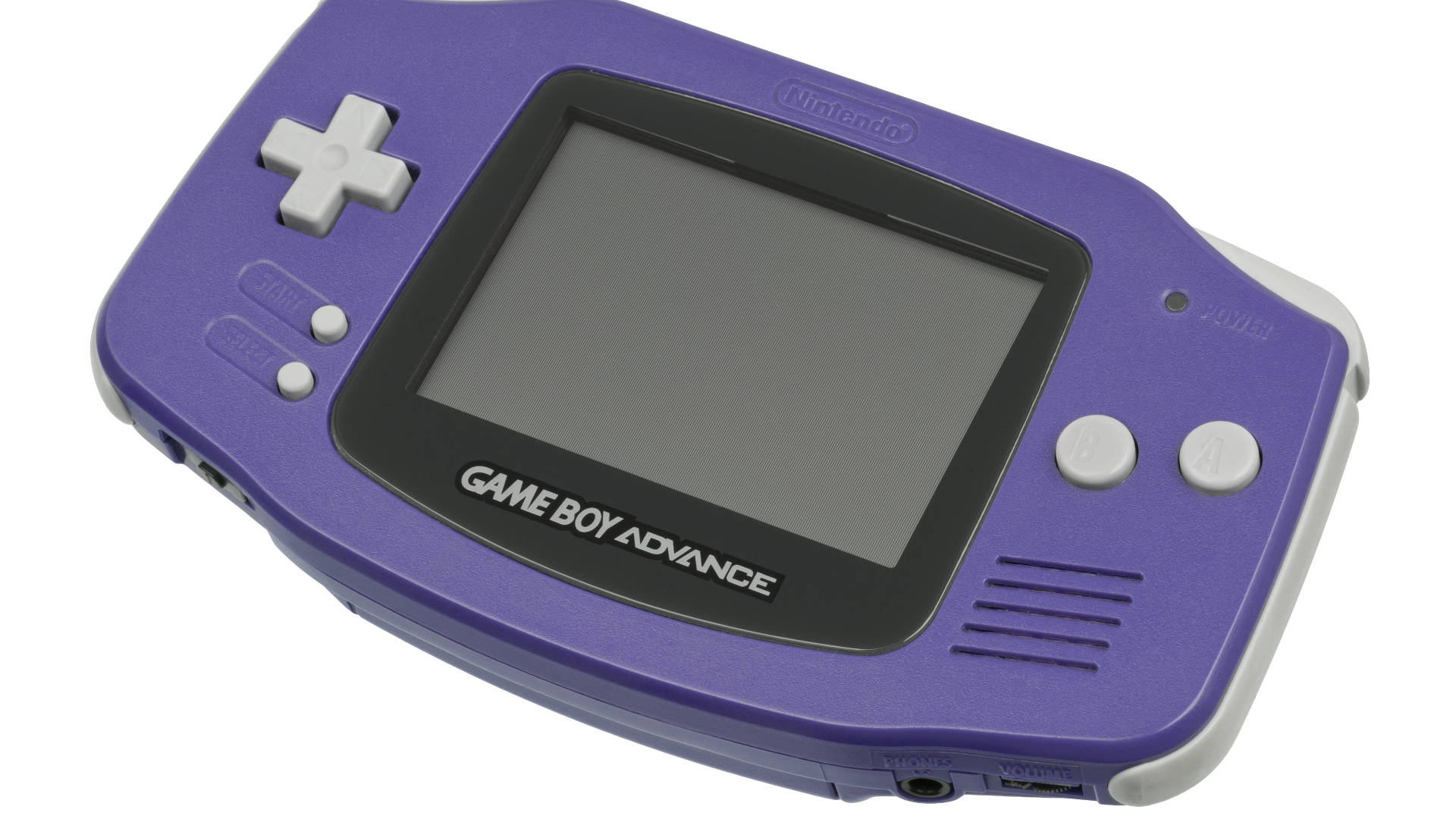 Purple Nintendo Game Boy Advance Background