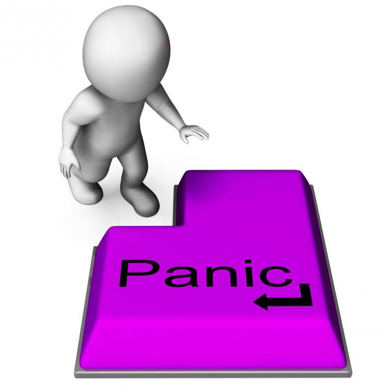 Purple Panic Key Background