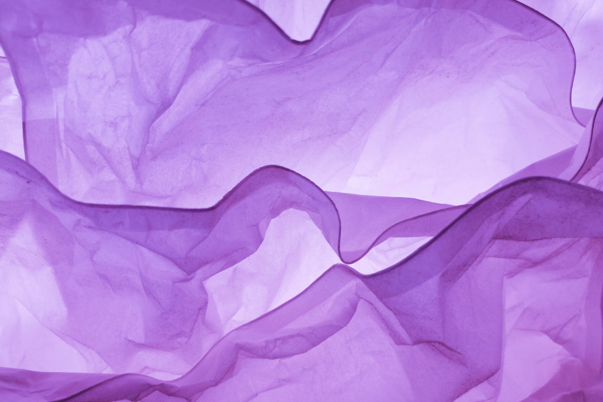 Purple Pastel Aesthetic Chiffon Fabric