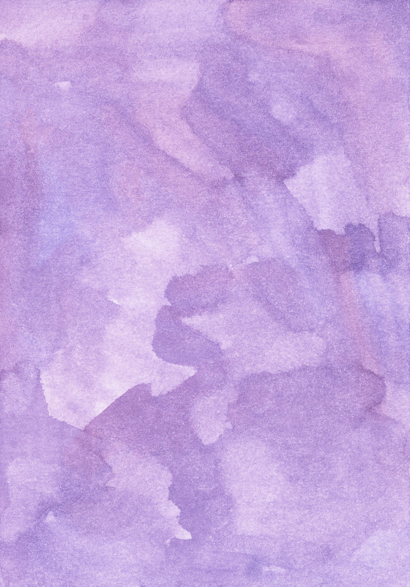 Purple Pastel Aesthetic Watercolor Art Background