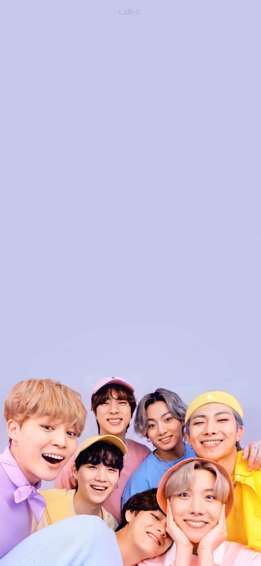 Purple Pastel Lockscreen Bts Background