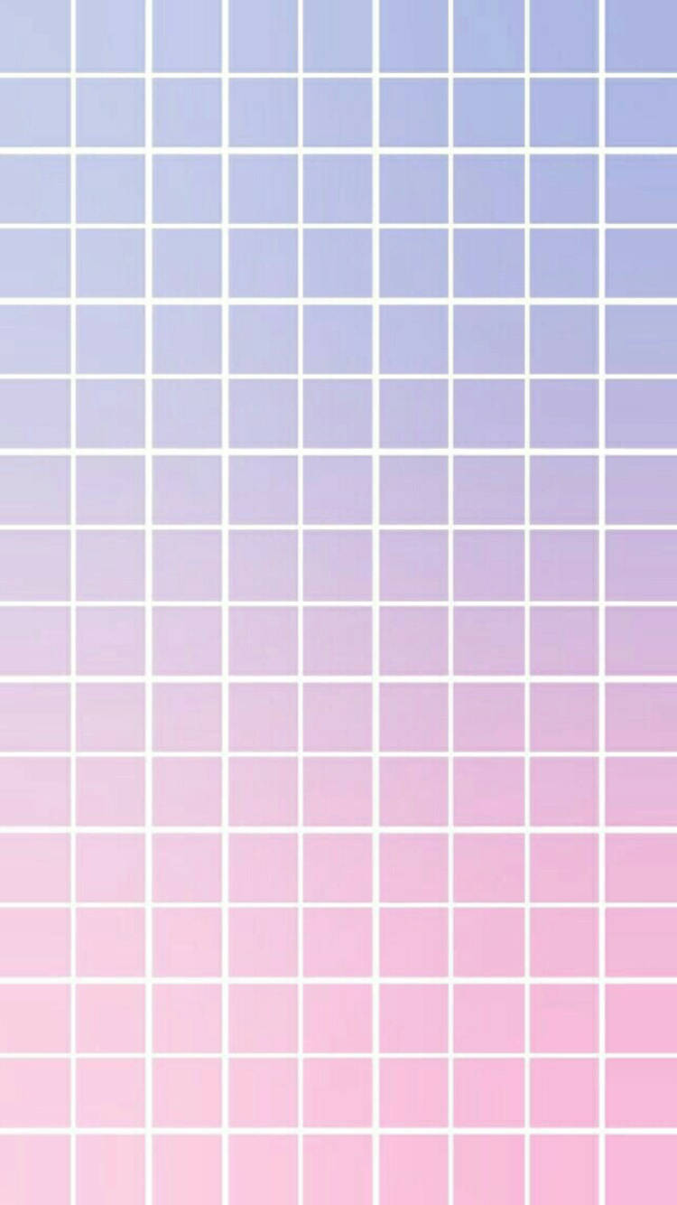 Purple Pink Gradient Grid Aesthetic Background