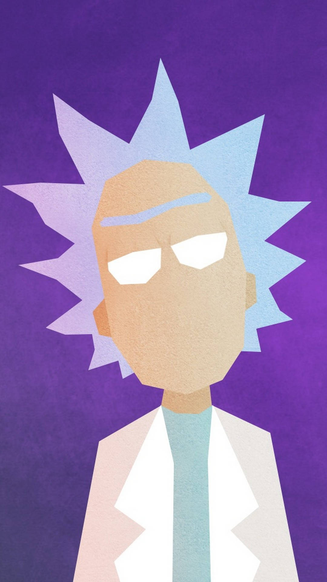 Purple Rick And Morty Iphone Background