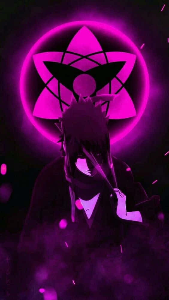 Purple Sasuke 564 X 1002 Background