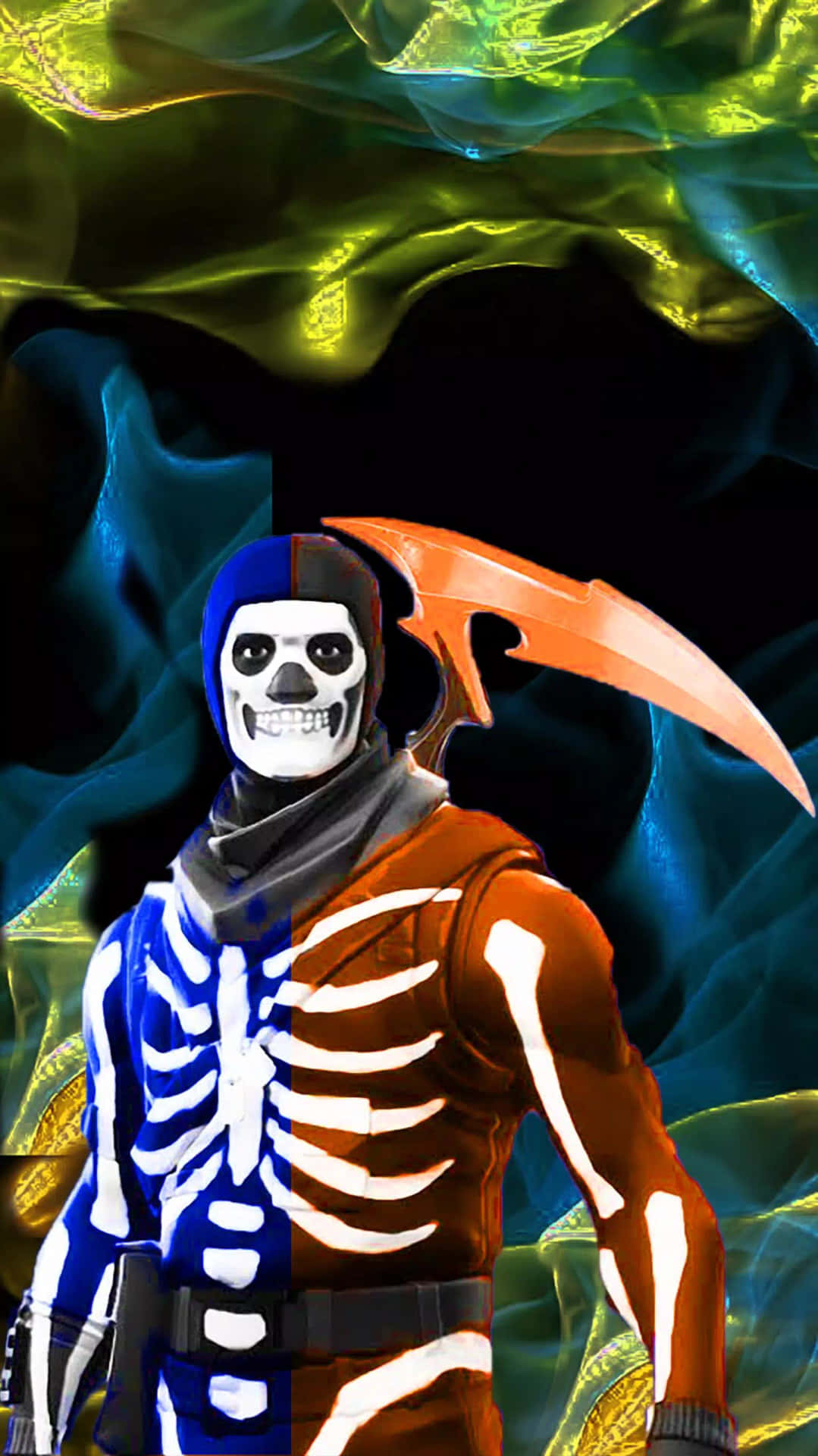 Purple Skull Trooper; A Fan's Favorite Fortnite Skin Background