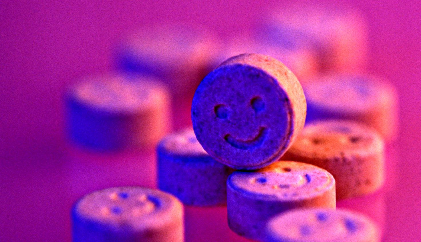 Purple Smiling Candies Best Hd Background
