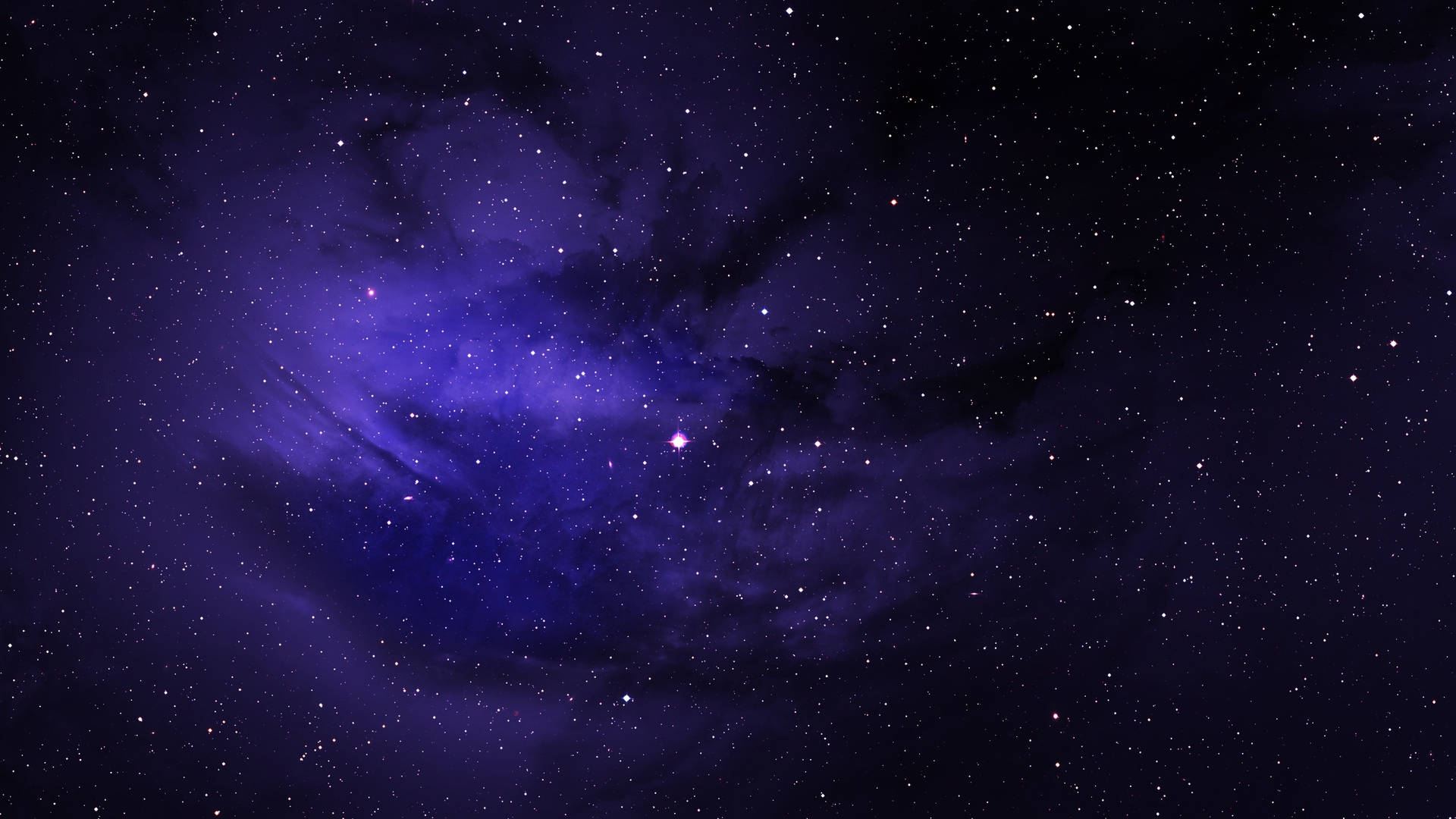 Purple Space 2560x1440 Background