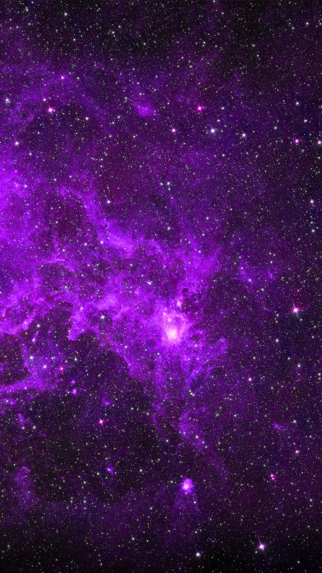 Purple Space 4k Phone Background