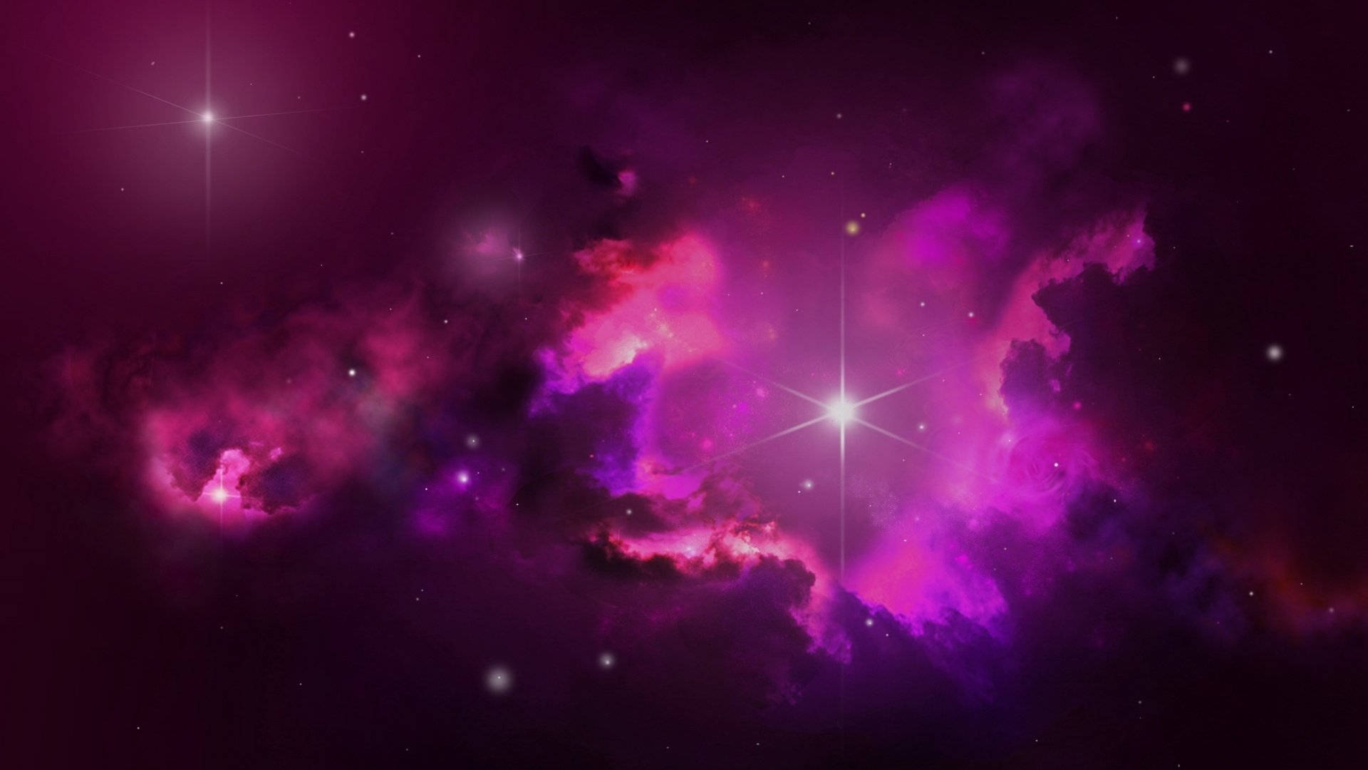 Purple Space Background Background