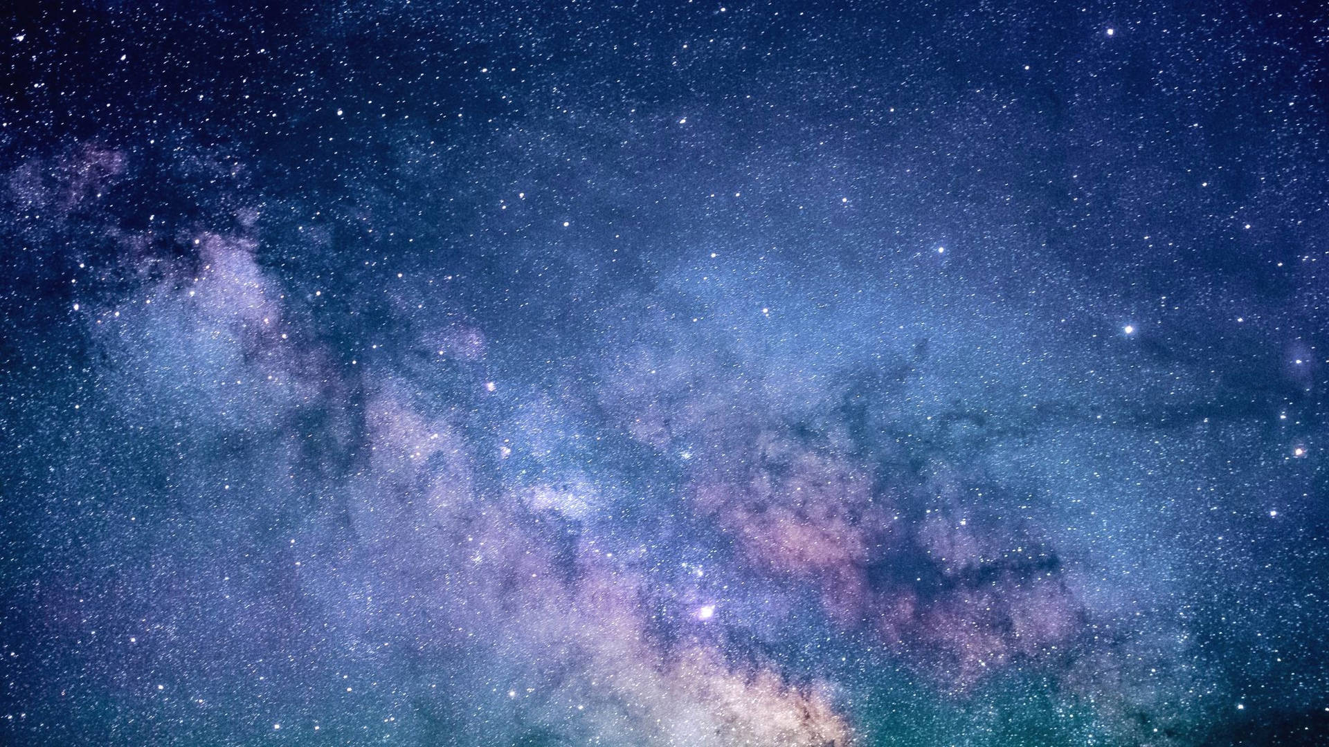 Purple Stardust Galaxy Background