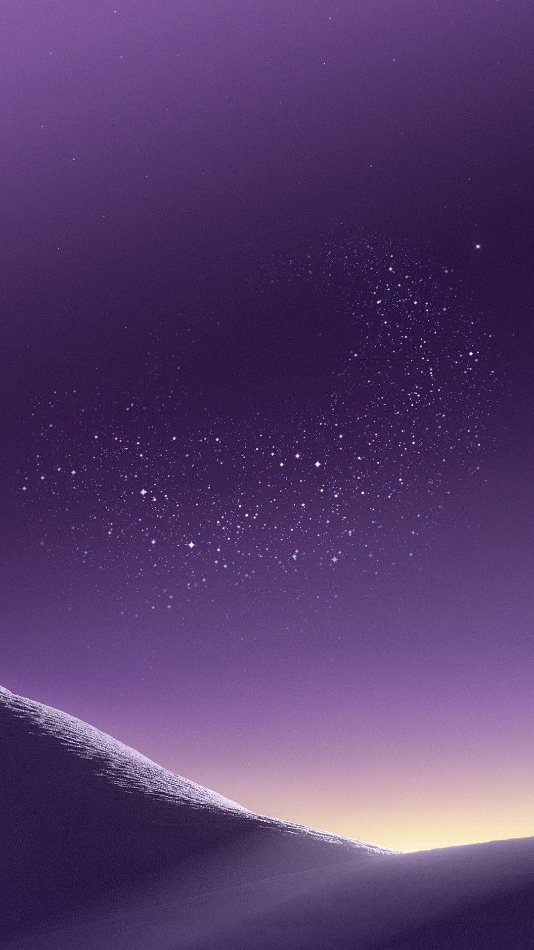 Purple Starry Sky