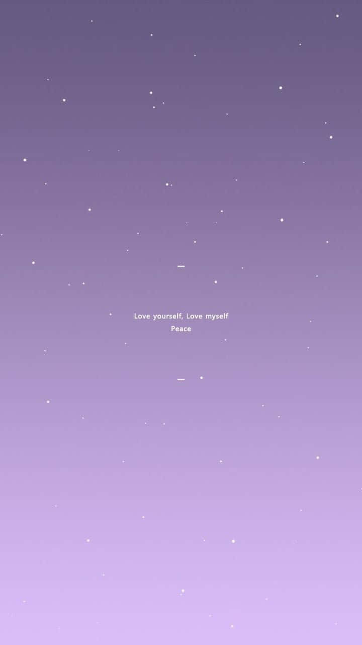 Purple Stars Aesthetic Tumblr Background