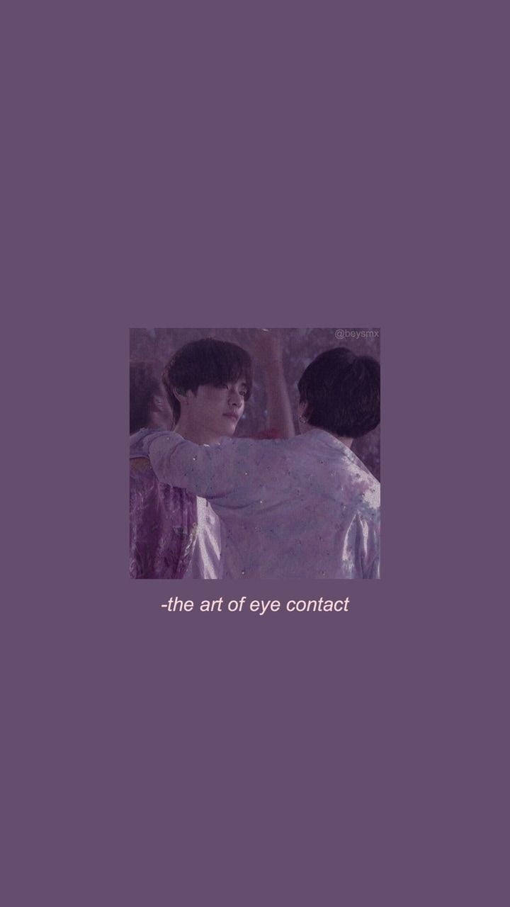 Purple Taekook Bts Background