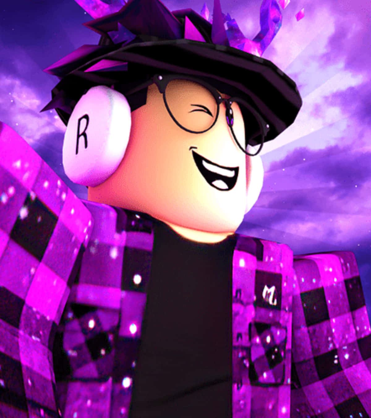 Purple Themed Roblox Pfp