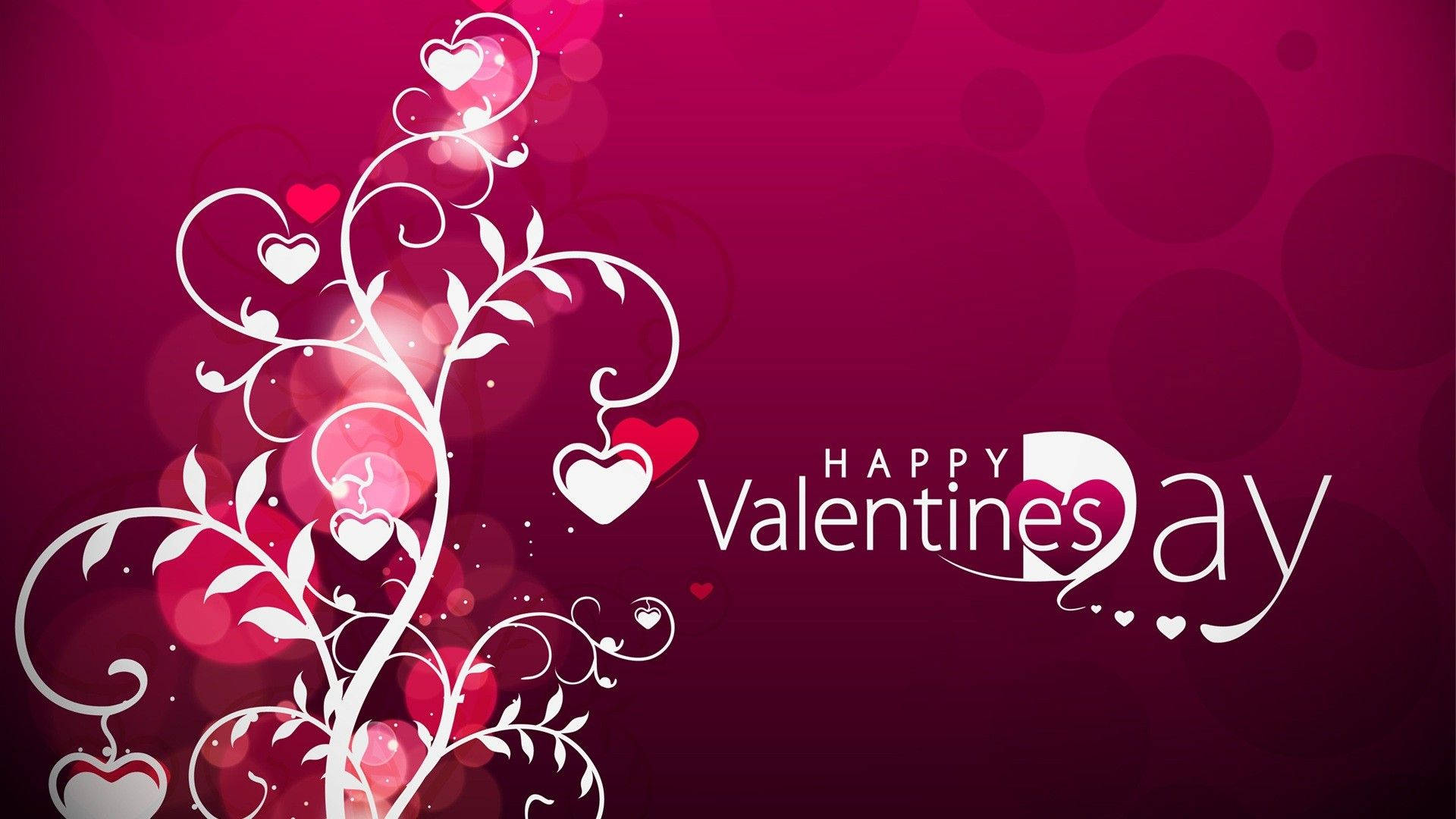 Purple Valentines Day Desktop