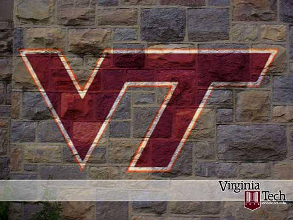 Purple Virginia Tech Logo Background