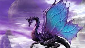 Purple Winged Really Cool Dragons