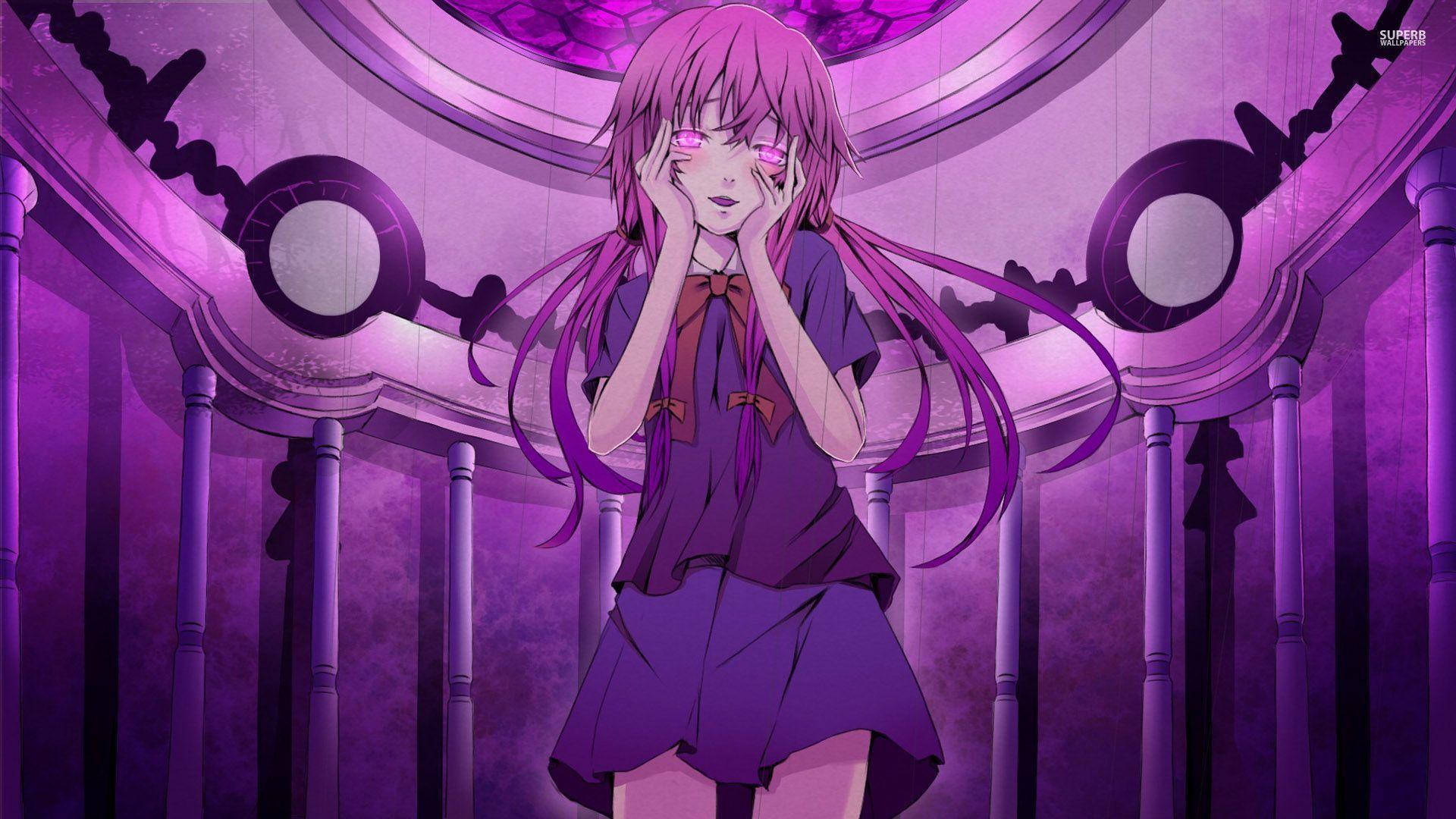 Purple Yuno Gasai