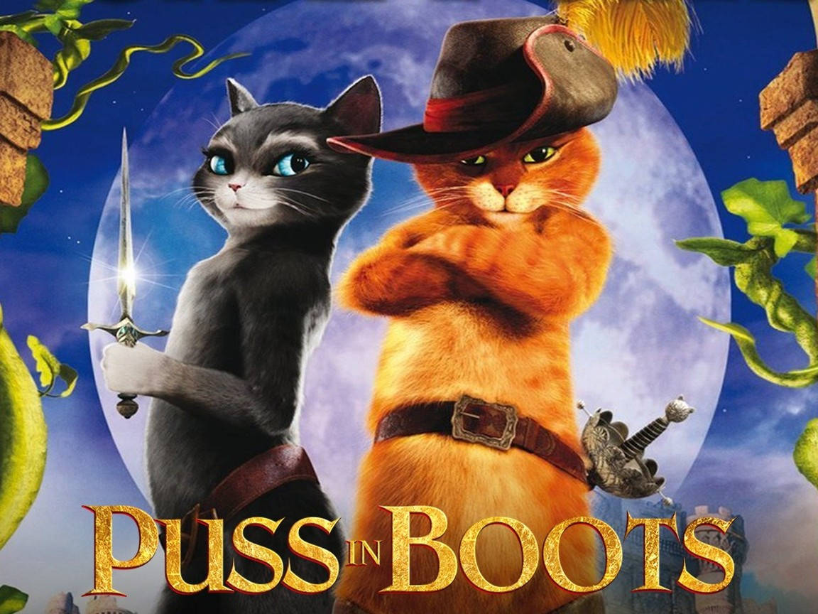 Puss In Boots Kitty Softpaws Background