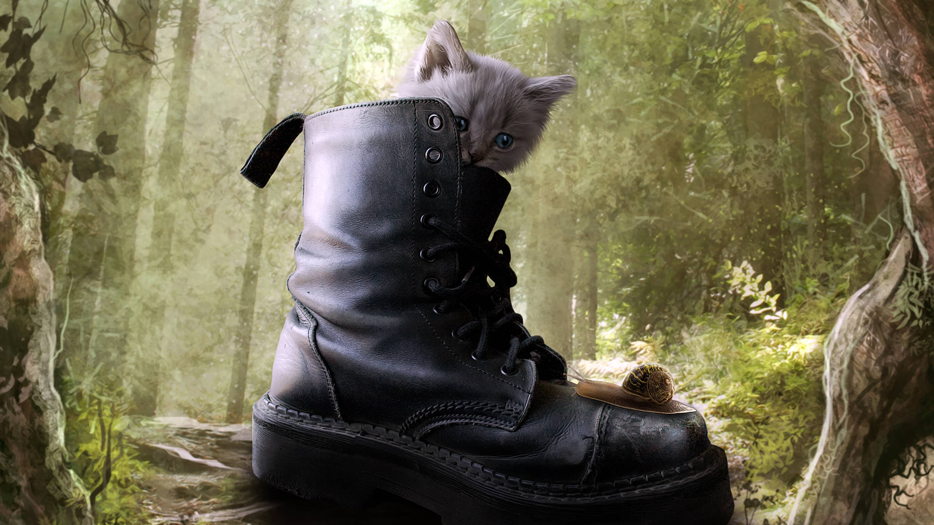 Puss In Boots Real Background