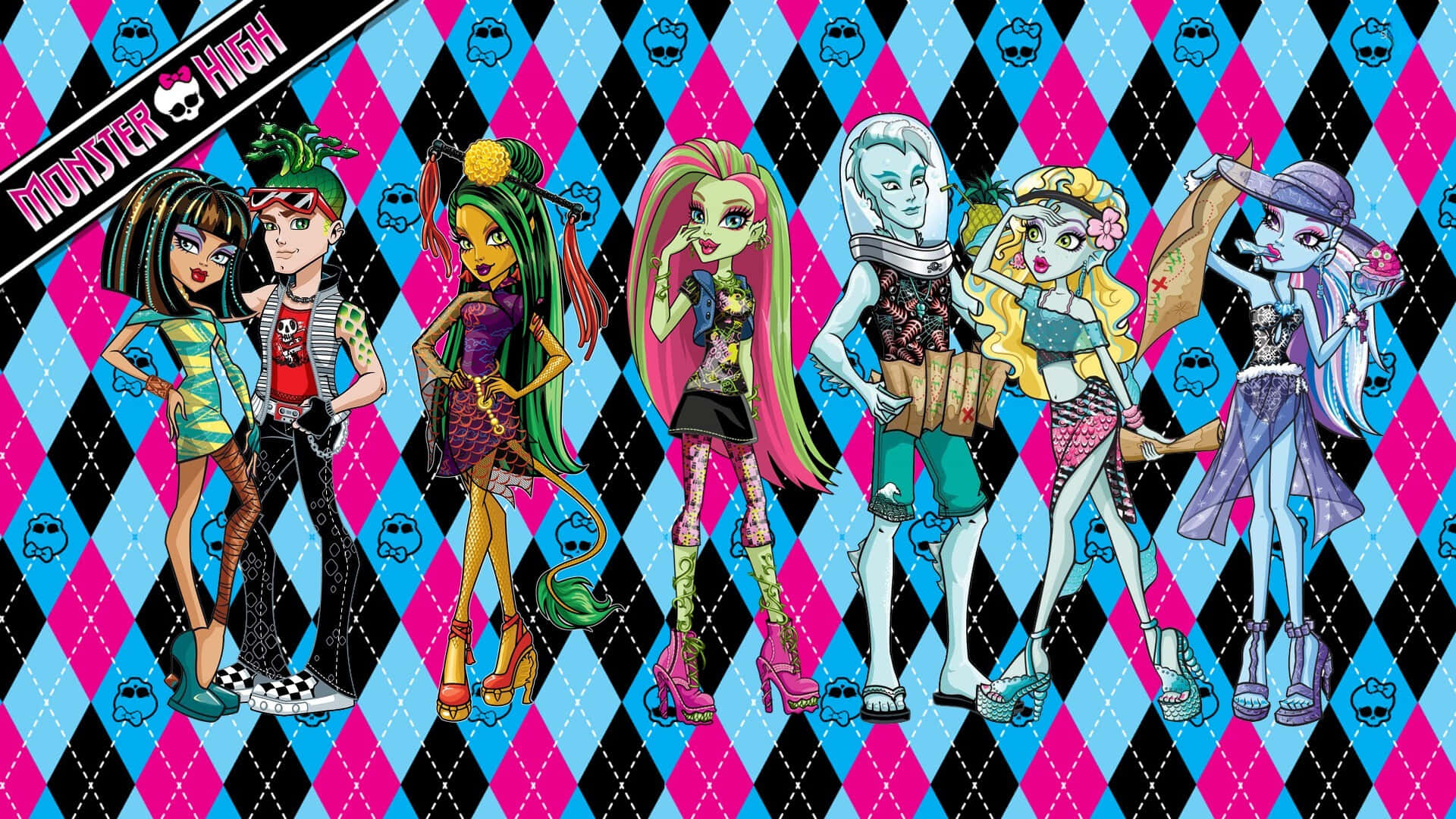 Put On Your Favorite Monster High Style And Strut Your Stuff! Background