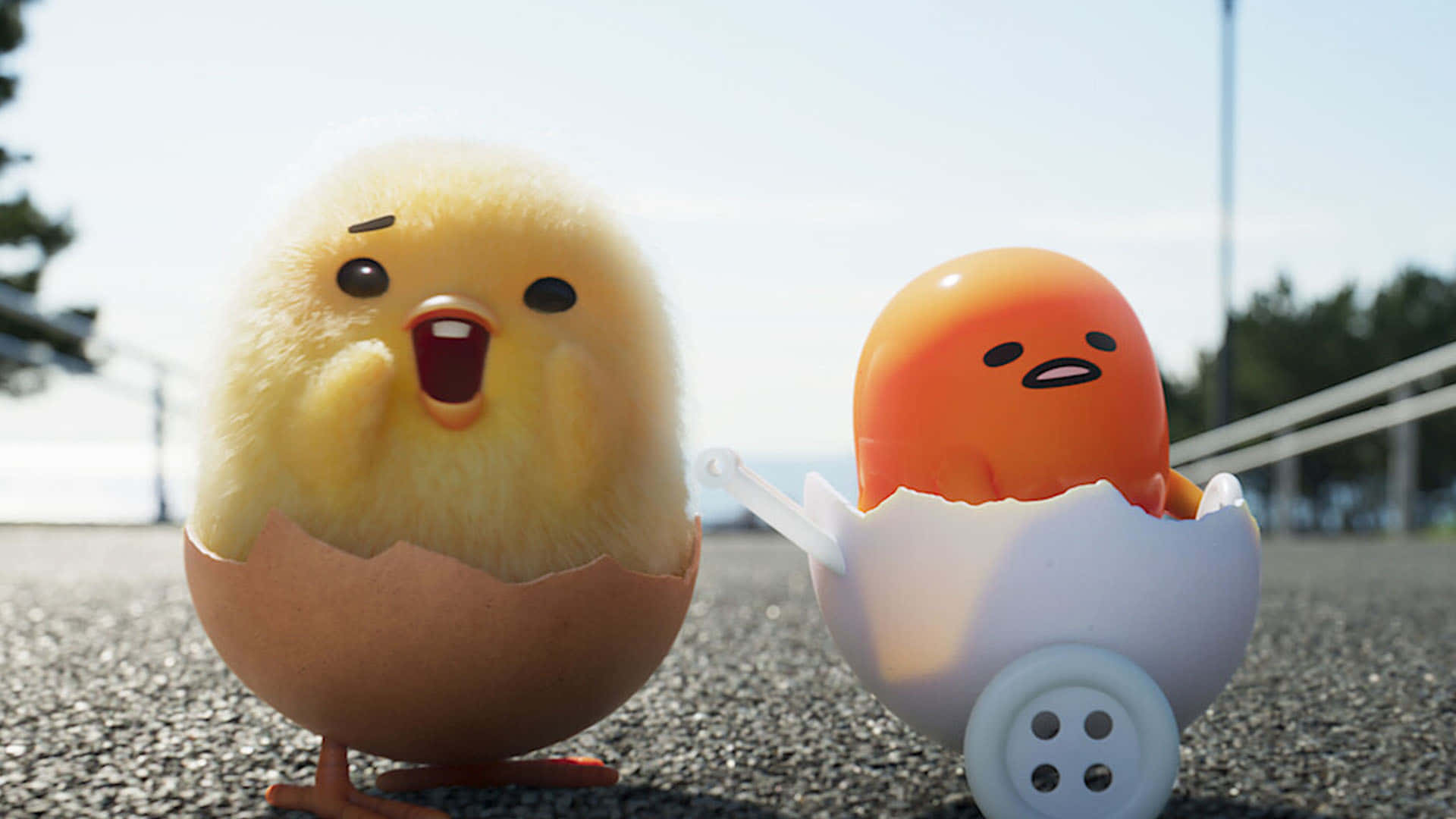 Put On Your Gudetama Game Face Background