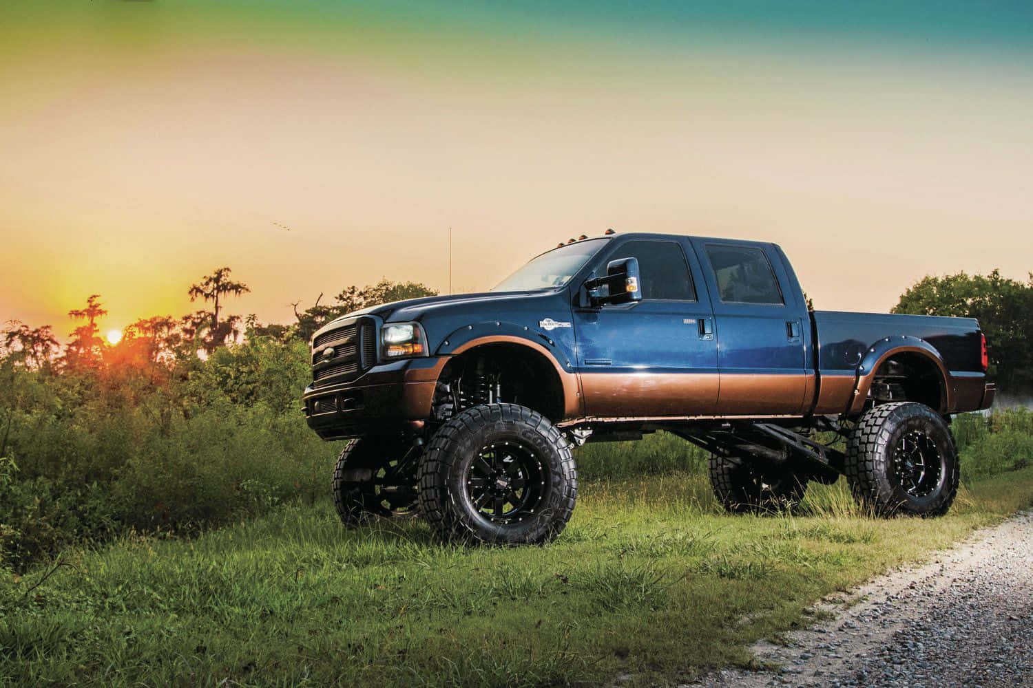 Put Your Ford Powerstroke To The Test Background