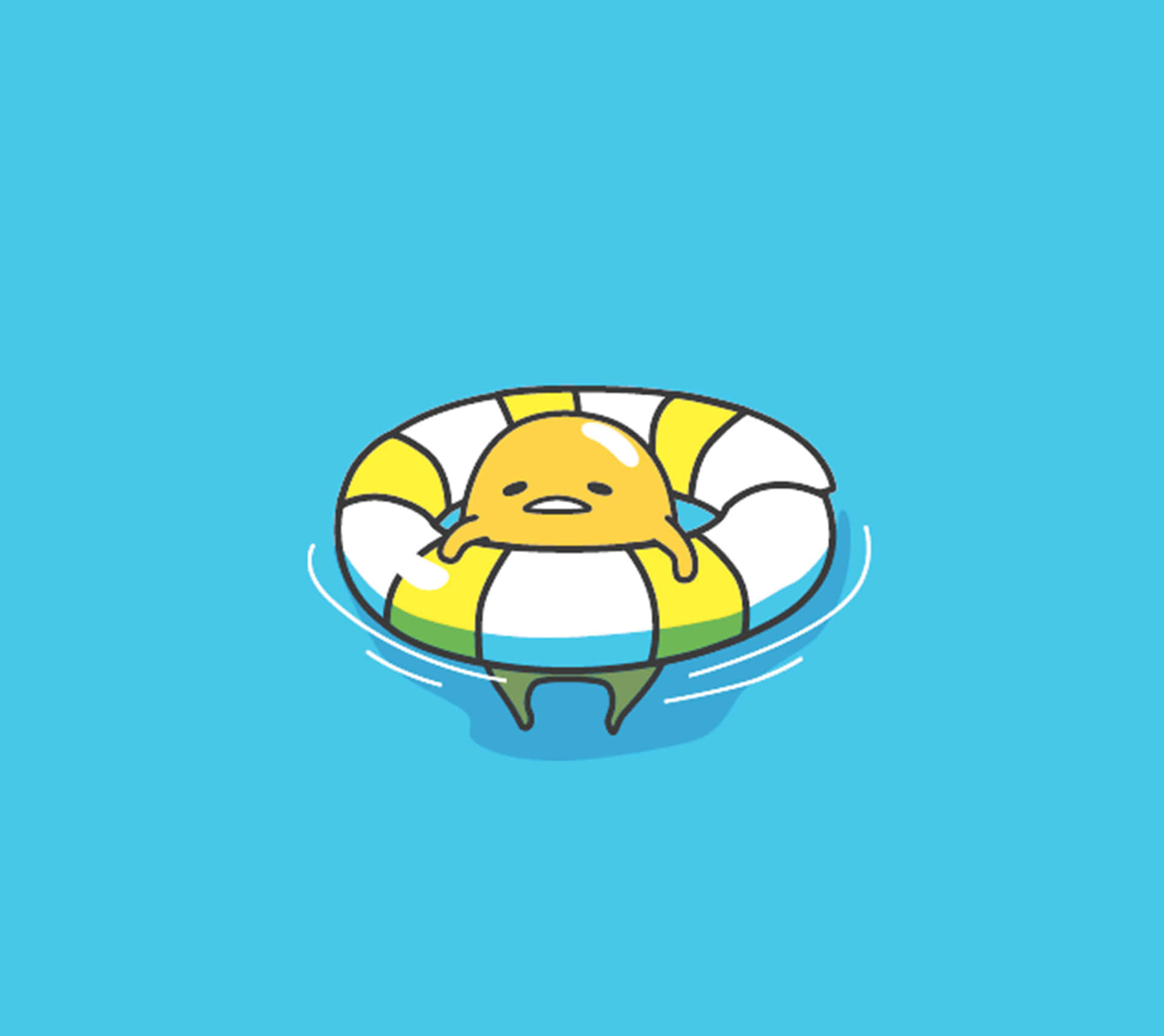 Put Your Phone Away And Rest Up With Gudetama Background