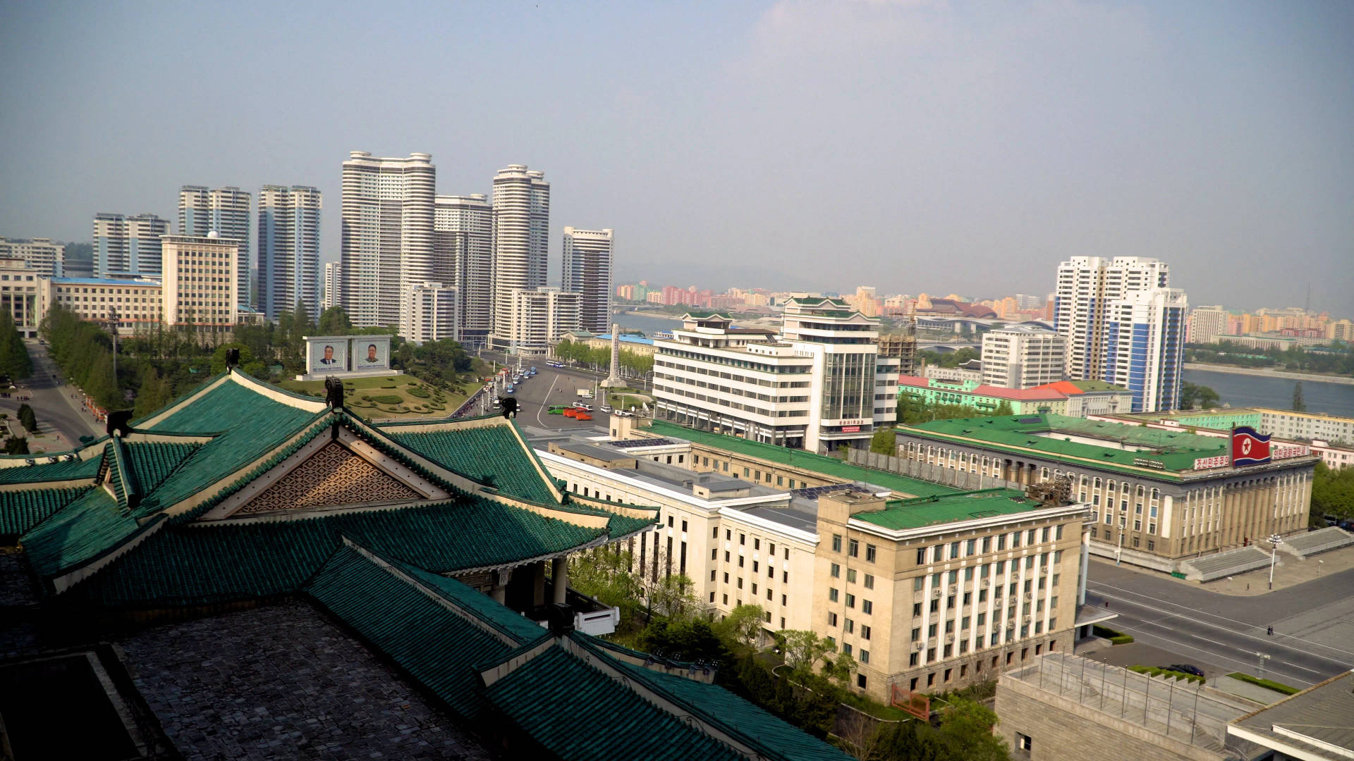 Pyongyang View Grand Peoples Study House