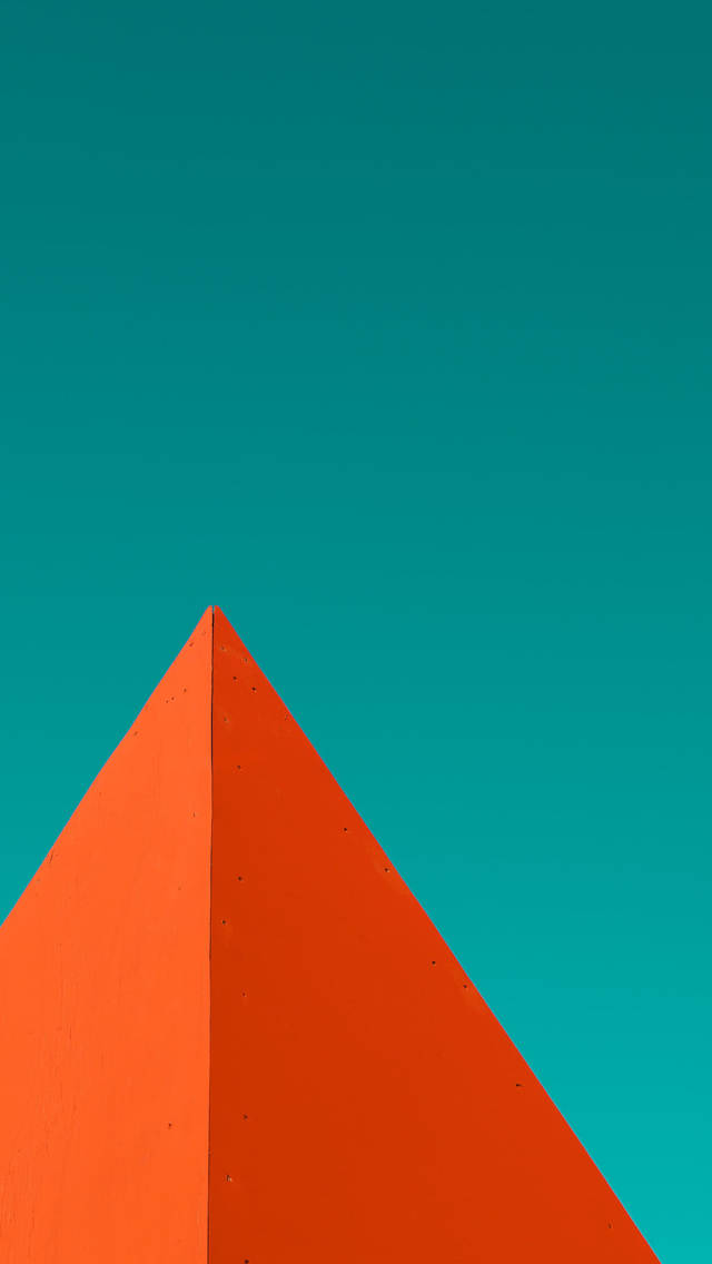 Pyramid Minimalist Phone Background