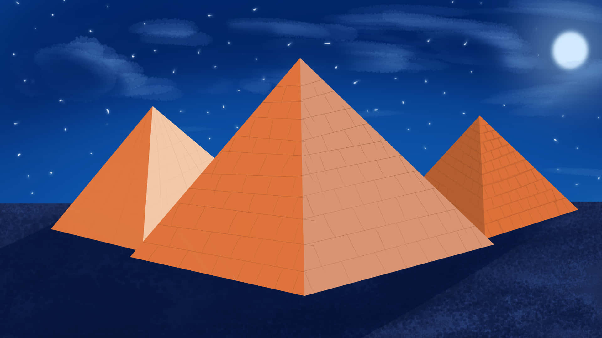 Pyramid Of The Moon Illustration