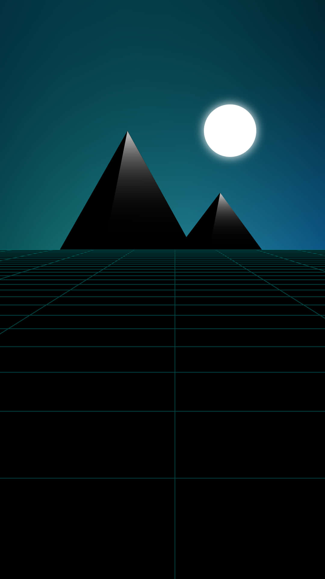 Pyramid Of The Moon Shapes