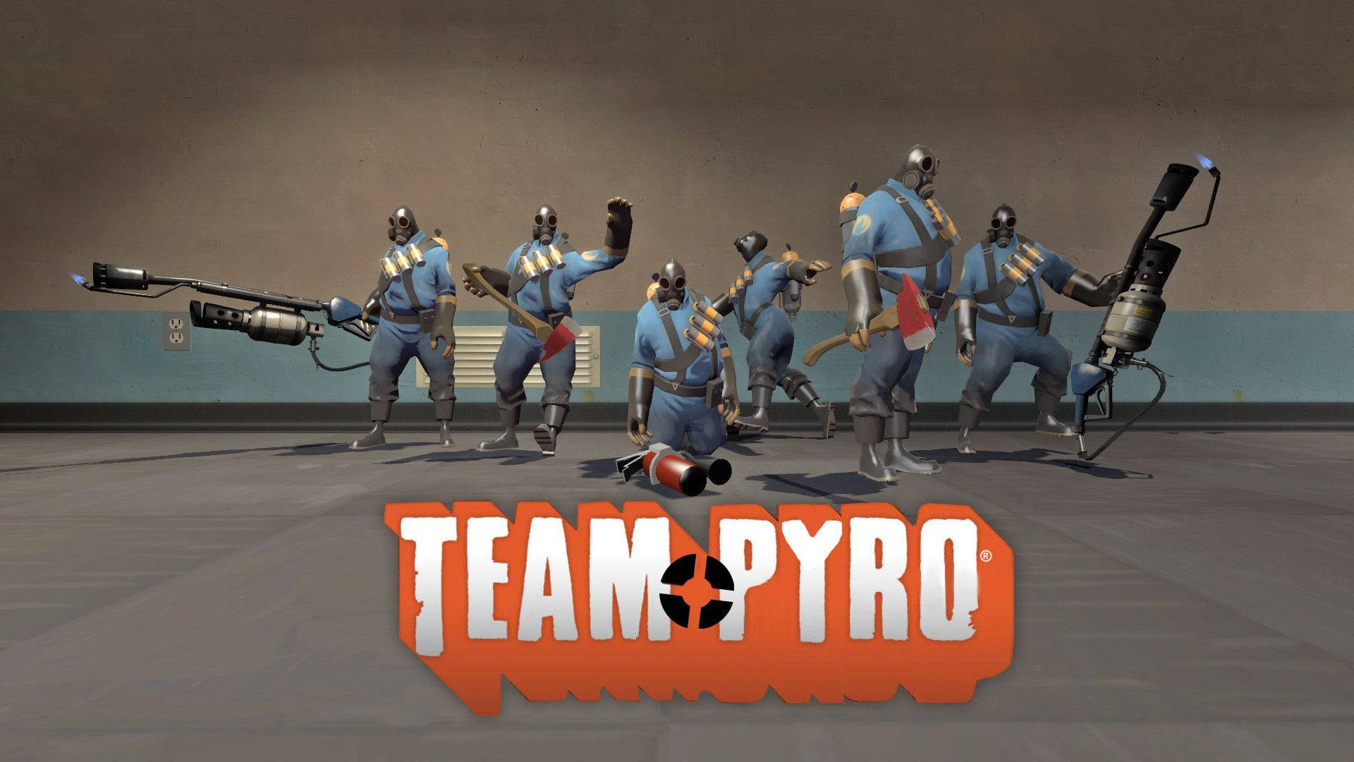 Pyro, The Blazing Character From Team Fortress 2.