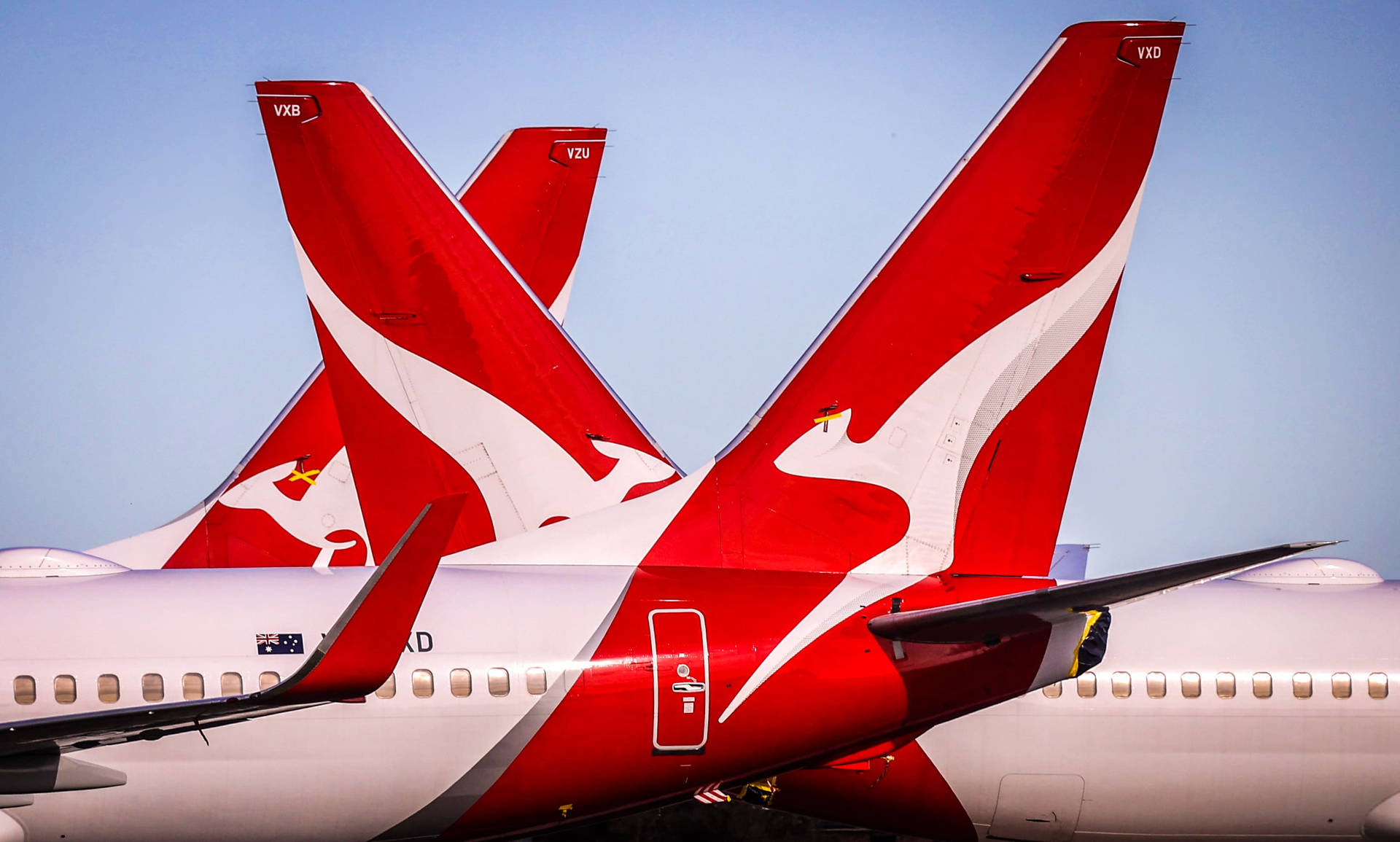 Qantas Aircraft Tails