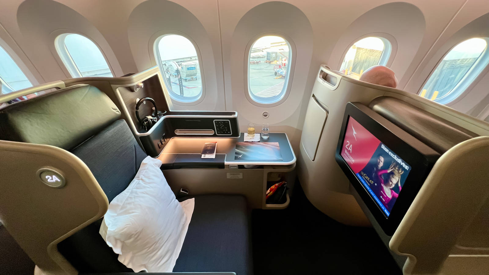 Qantas Airways A380 First Class Seat