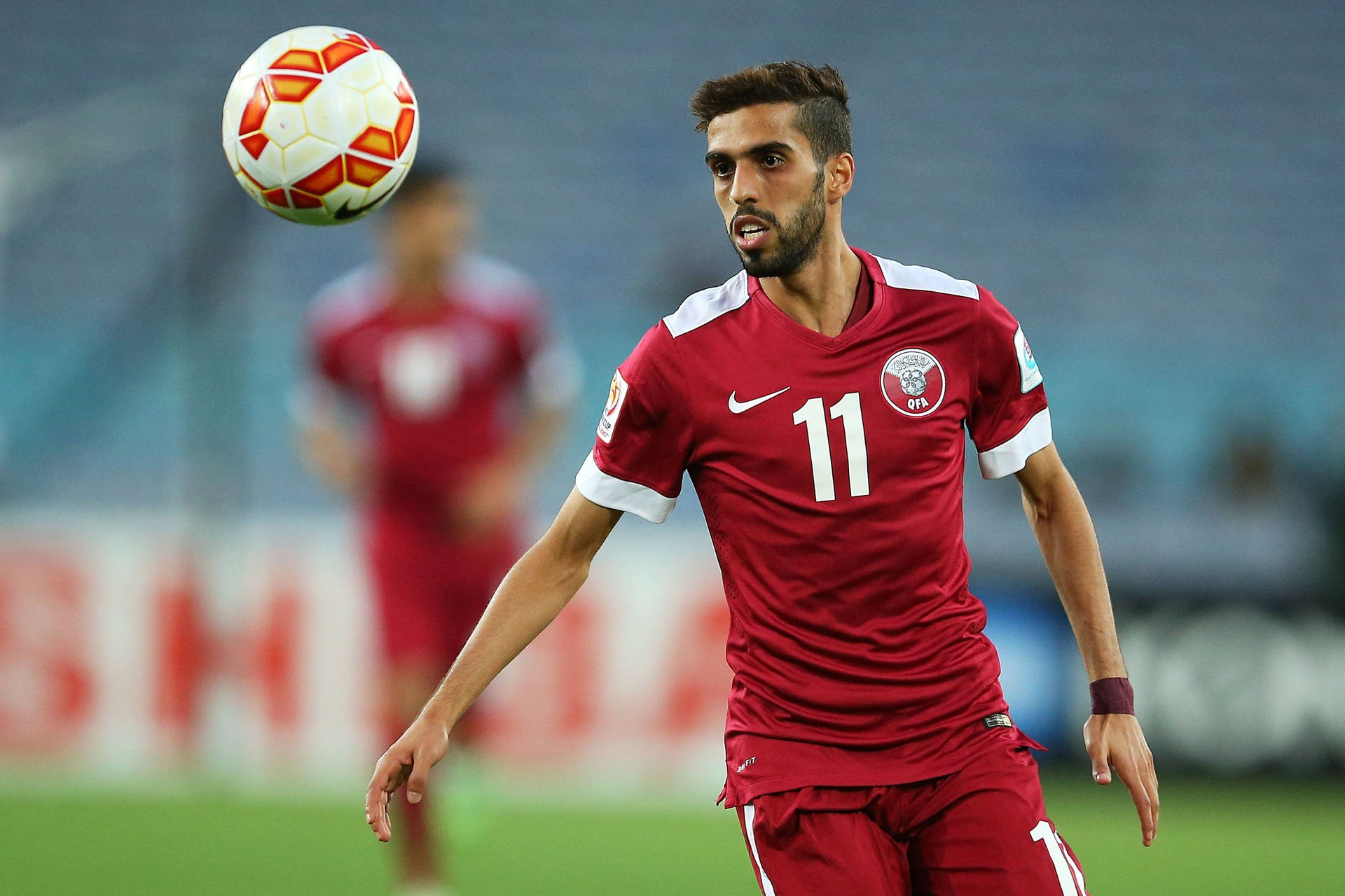 Qatar National Football Team Hassan Al-haydos Background