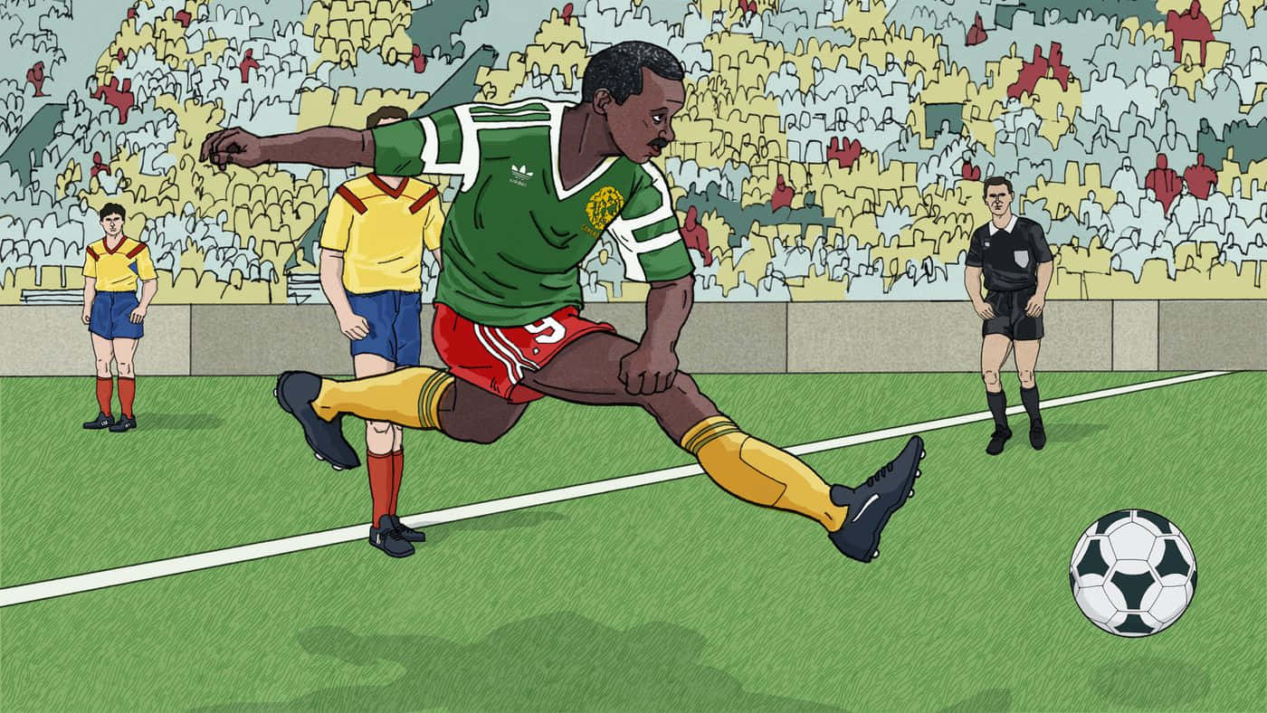 Qatar Prime Video Roger Milla Background