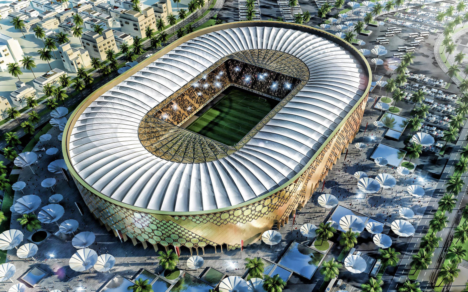 Qatar University Stadium Fifa World Cup 2022 Background