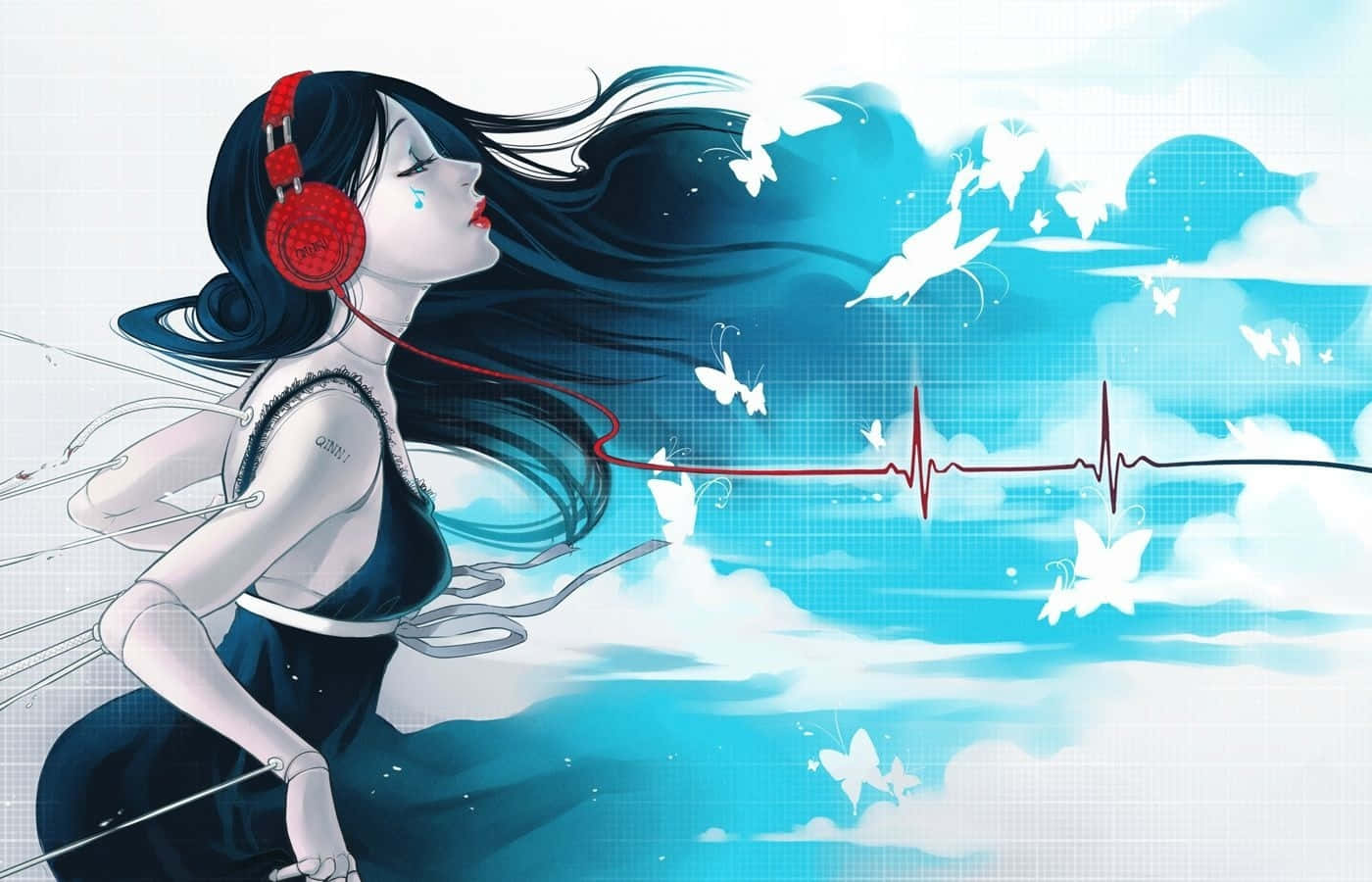Qinni Music Artist Anime Background