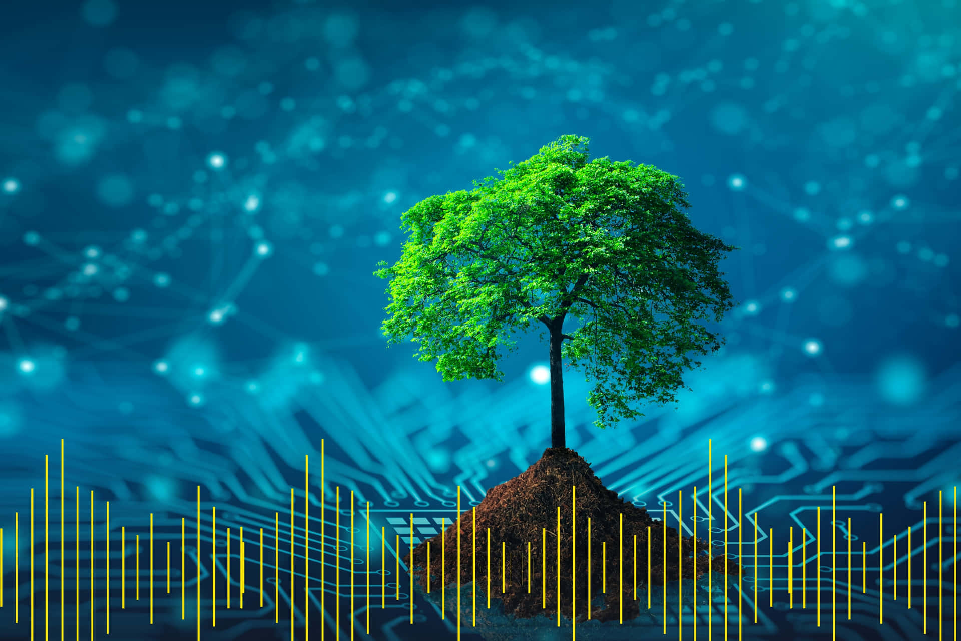 Quantitative Lines Background