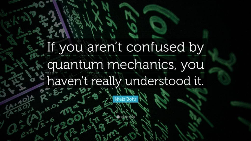 Quantum Mechanics Confused Background Background