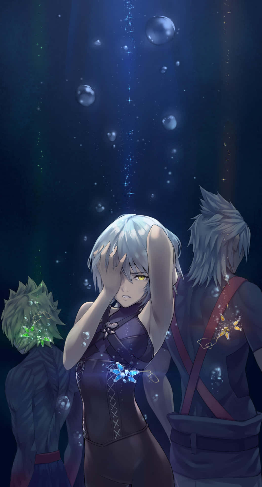 Queen Aqua Of Radiant Garden - A Kingdom Hearts Legend Background
