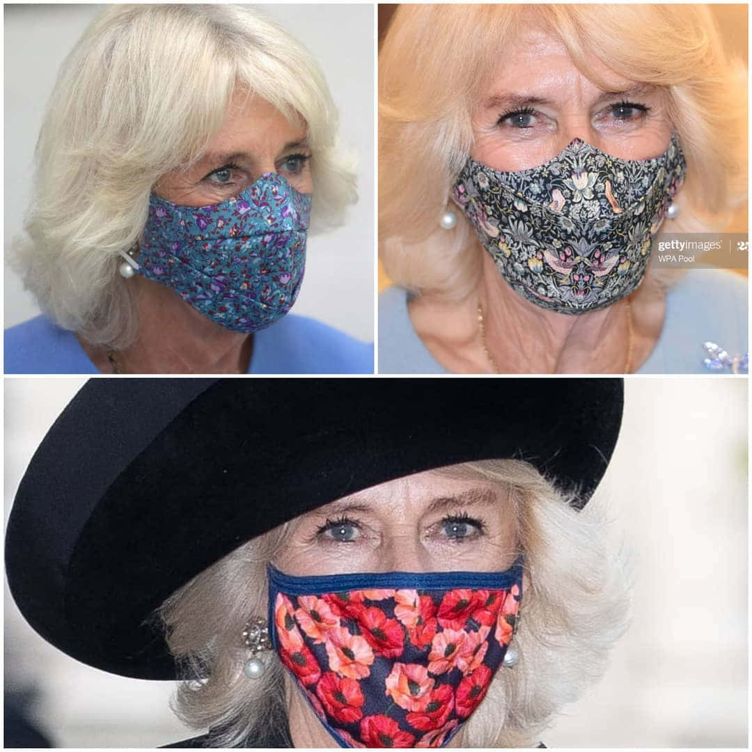 Queen Camilla Mask Designs