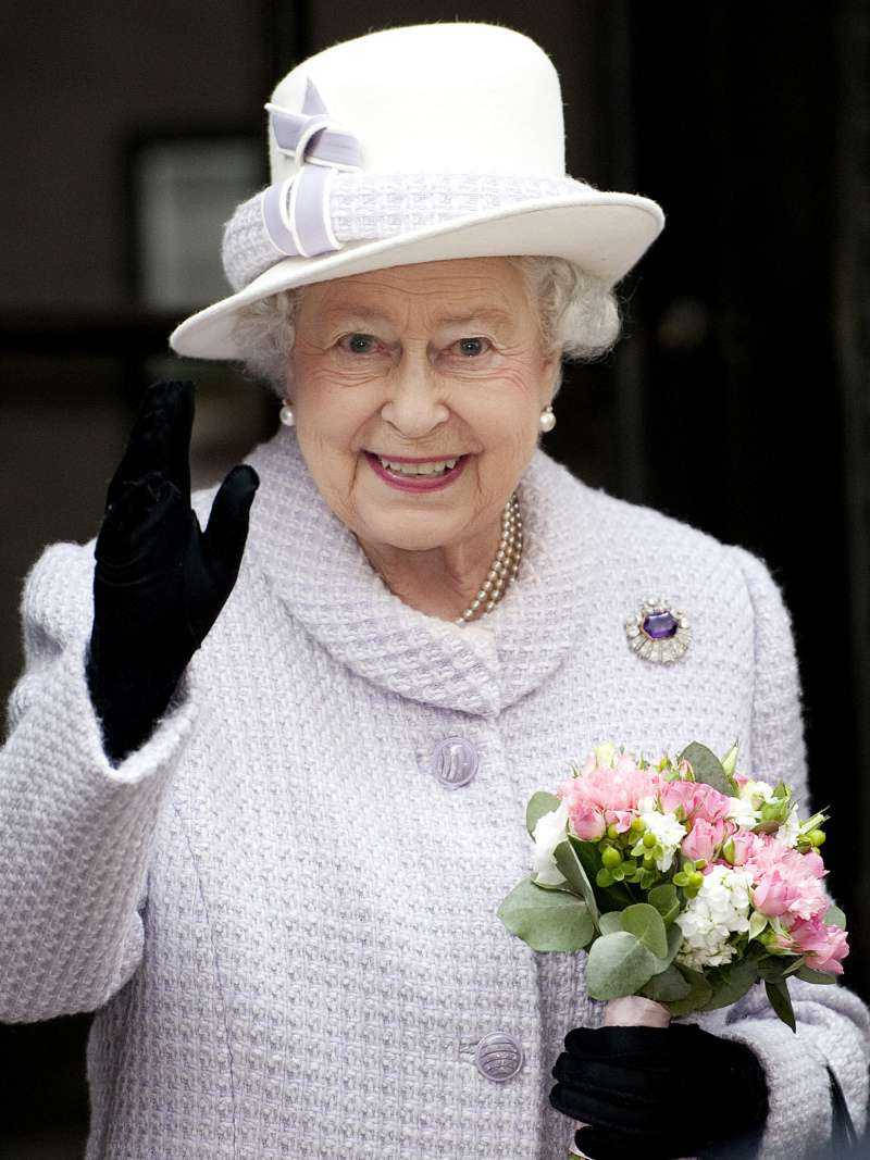 Queen Elizabeth Crochet Dress Background