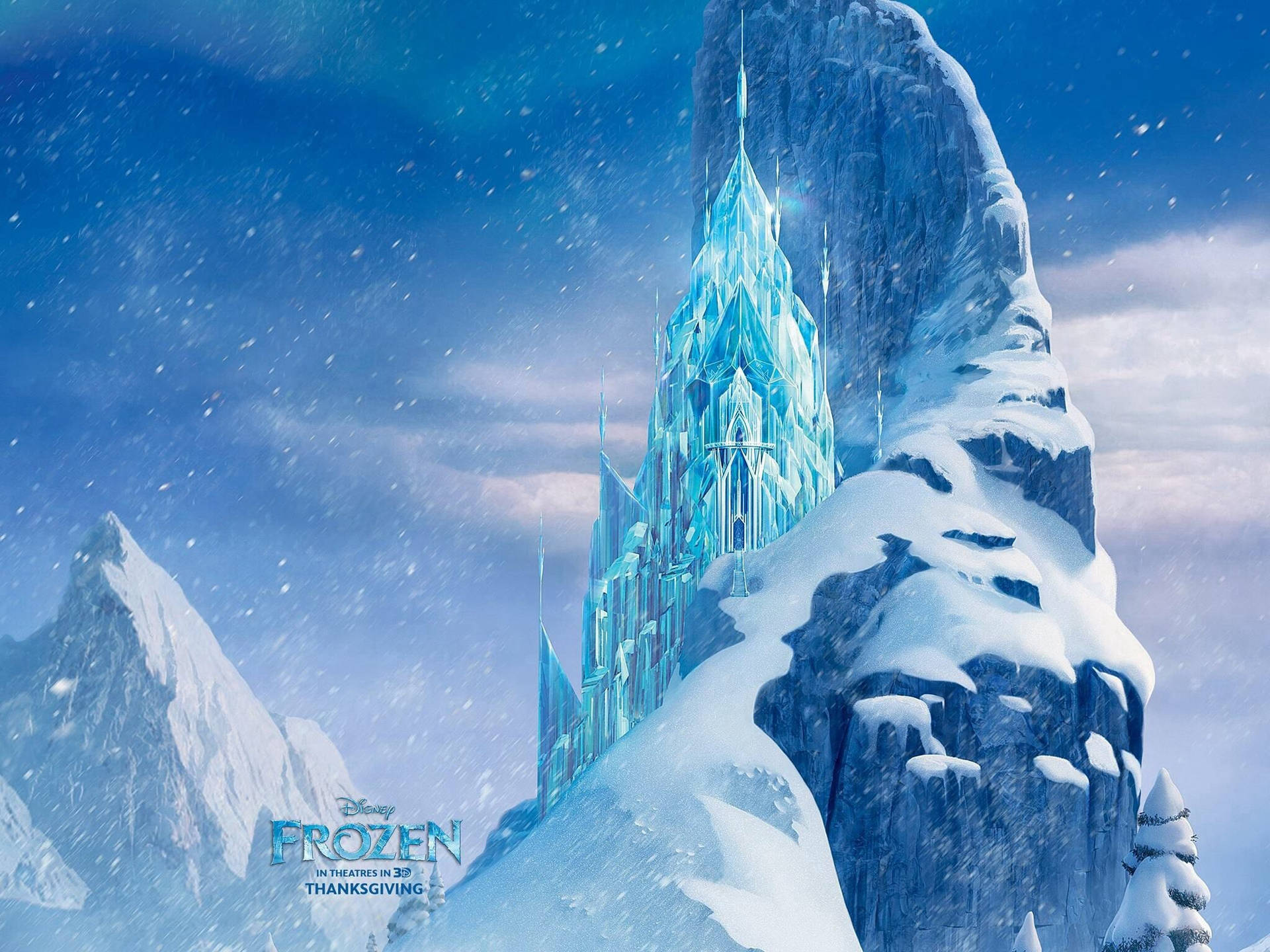 Queen Elsa Frozen Castle