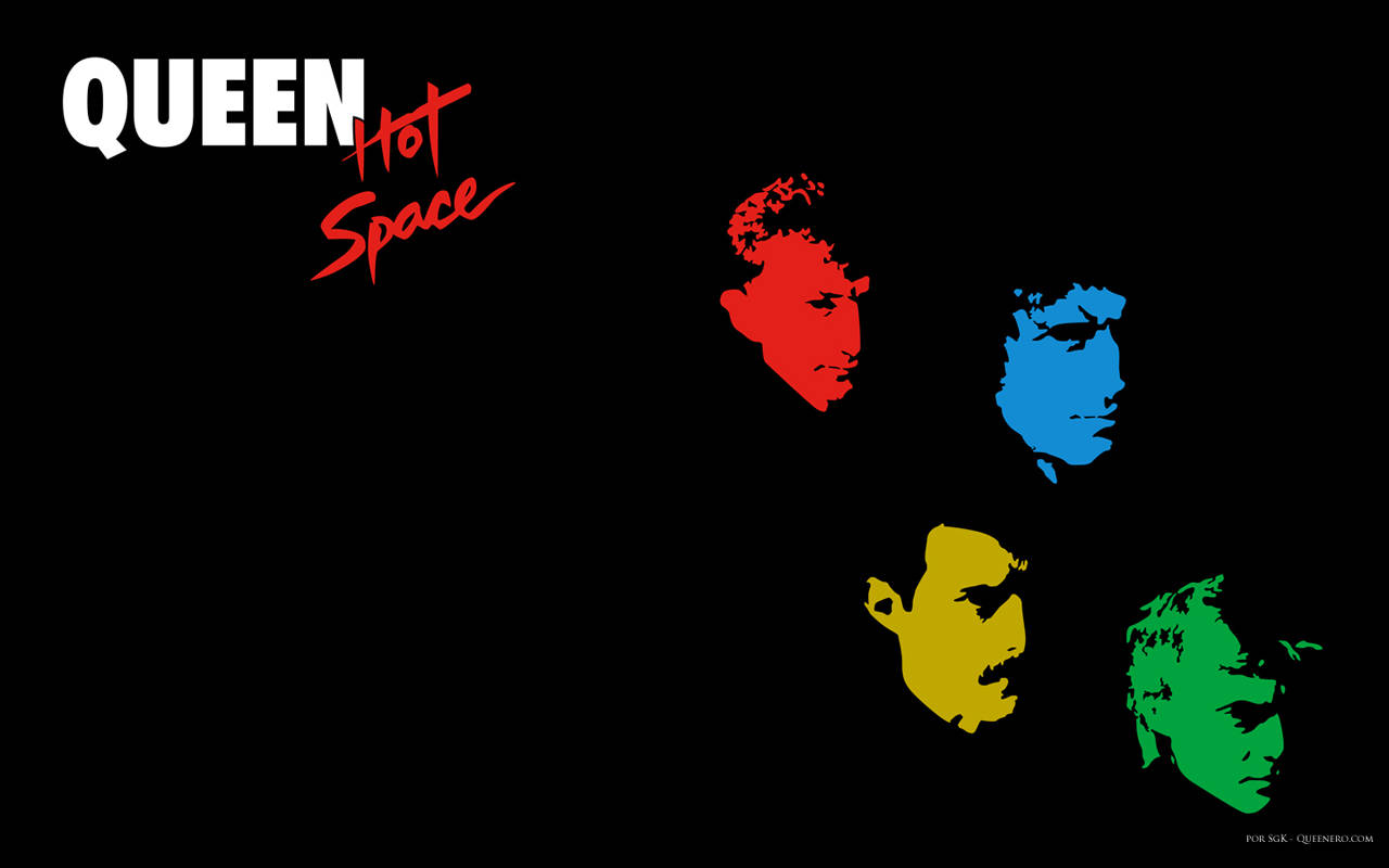 Queen Hot Space Album Cover Background
